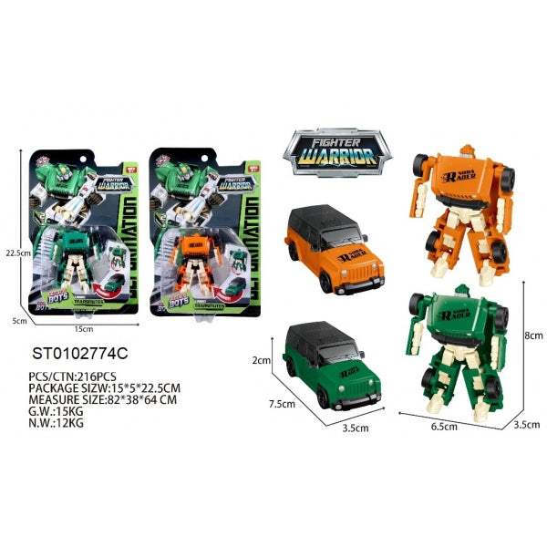 Робот в ассорти. L013-20 на блисте. в кор.2*108шт