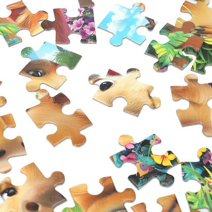 Милые друзья. Пазлы в коробке 104 детали. 190х141х35 мм. Умные игры. в кор.24шт