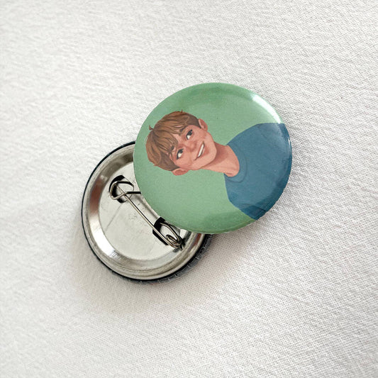 Значок металический "Скоро конец света"