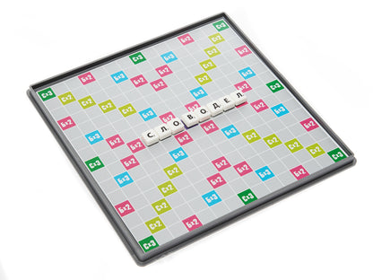 Игра настольная. Словодел Магнитный (мини-фишки)