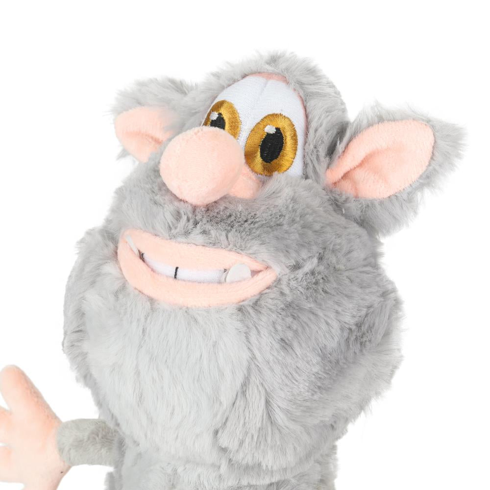 Мягкая игрушка БУБА серый 20 см, вышитые глаза, озвуч. "МУЛЬТИ-ПУЛЬТИ" в кор.24шт