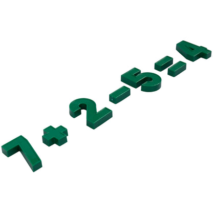 МАГНИТНАЯ КАССА. НАБОР БУКВ И ЦИФР (H=25, 78 ШТ.) в кор.15шт