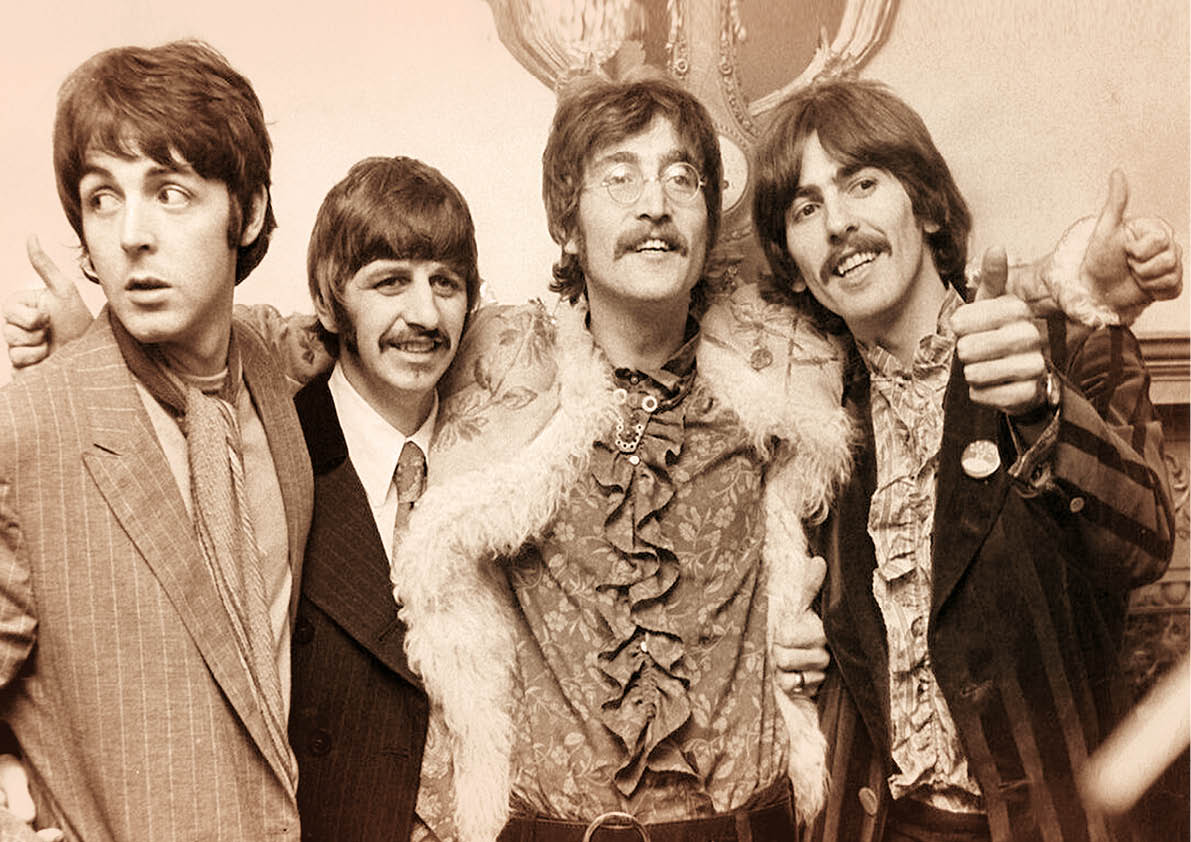 ПОСТЕР. Серия легенды рока. The Beatles 1. Формат А3