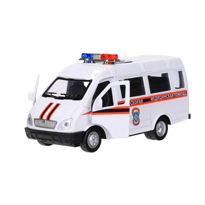 Machine métallique GAЗ -3221 "gazel" 12,2 cm, СКОРАЯ, дв, инер, kor. Parc technologique dans le cor.2*36шт