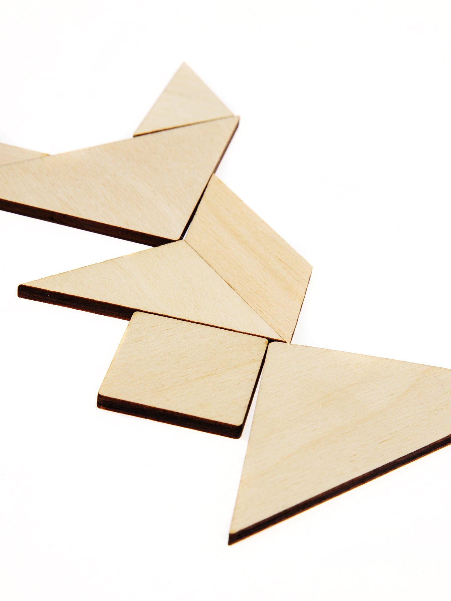 Игра-головоломка деревянная "Танграм" (большая)