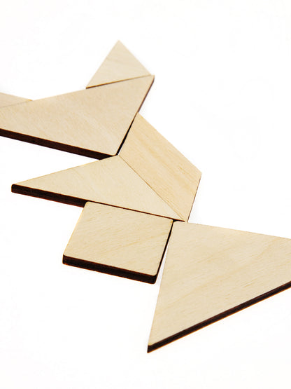 Игра-головоломка деревянная "Танграм" (большая)