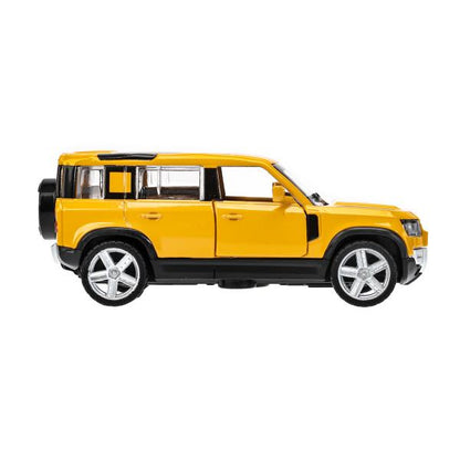 Véhicule en métal range rover DEFENDER 10,5 cm, double, inertie, cor. Parc technologique en cor.2*120шт