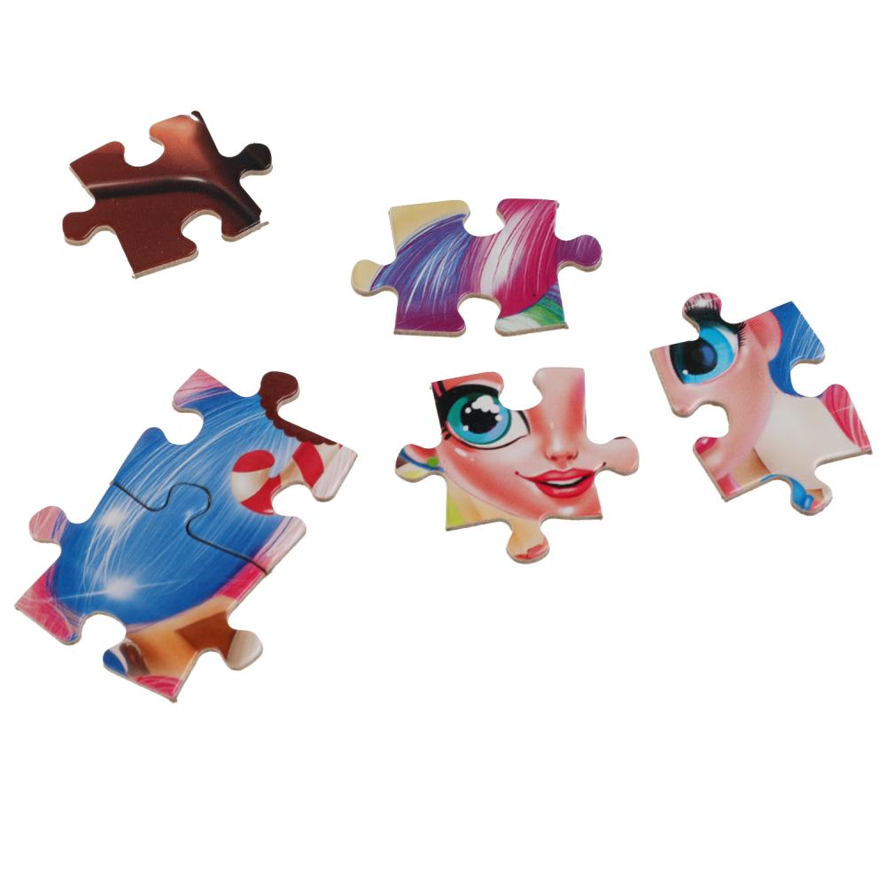 Сладкое королевство Пазлы классические в коробке. Пазл 160 деталей. Умные игры в кор.12шт