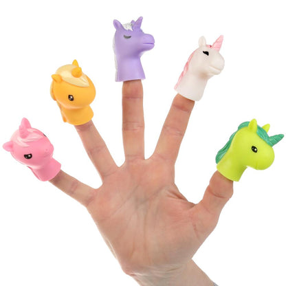 Игрушка пластизоль для ванны пальчиковый театр единорожки блистер ИГРАЕМ ВМЕСТЕ в кор.24шт