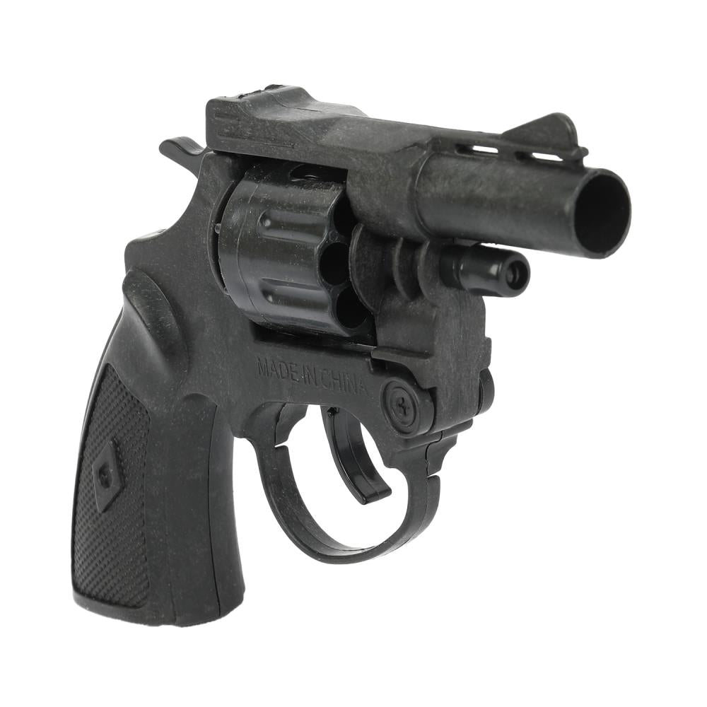 Револьвер для стрельбы поршнями 8 зарядов, пласт, блист.16,2*19,2*6см ИГРАЕМ ВМЕСТЕ в кор.4*72шт