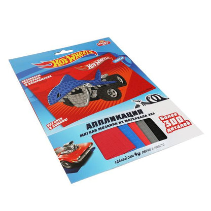 Набор д/детского тв-ва ХОТ ВИЛС аппликация мягкая мозаика (17х23 см) МУЛЬТИ АРТ в кор.100шт