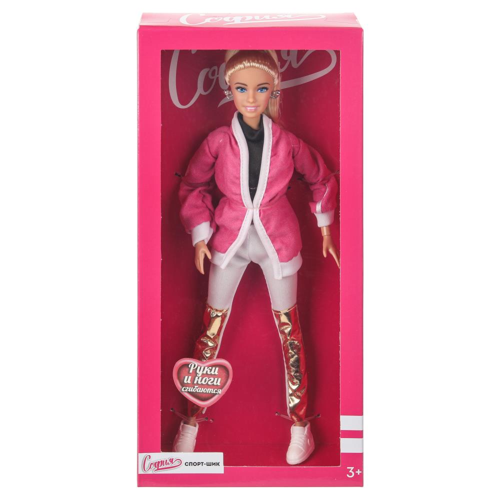 Кукла 29см София, руки и ноги сгиб., кор. КАРАПУЗ в кор.24шт