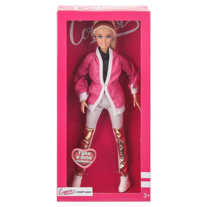 Кукла 29см София, руки и ноги сгиб., кор. КАРАПУЗ в кор.24шт