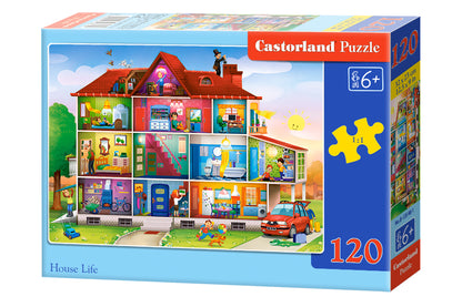 В-13548 Наш дом, (120 деталей MIDI) Castor Land