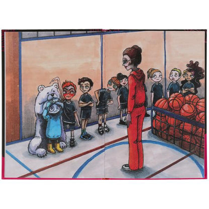 Adelaida pense à l'école. Эни Мунни. L'histoire des vampires-zombies. 125х185мм, 128 pièces. Умка в кор.24шт