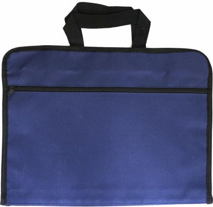 Портфель A4 текстиль синий,63753Blue