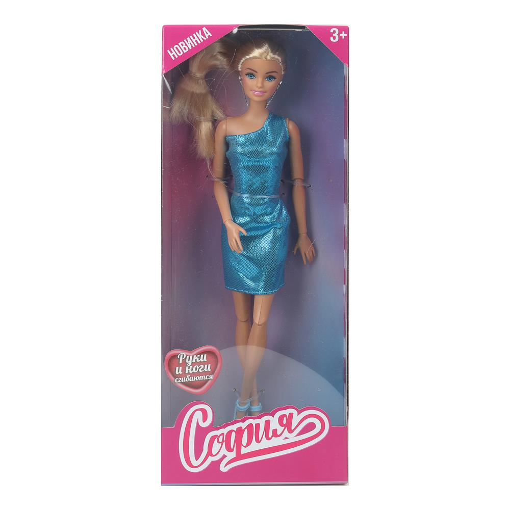 Кукла 29см София, руки и ноги сгиб., кор. КАРАПУЗ в кор.24шт