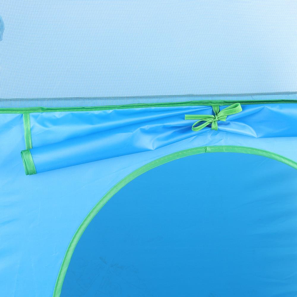 Палатка детская игровая СИНИЙ ТРАКТОР 85х83х100см, в сумке Играем вместе в кор.24шт