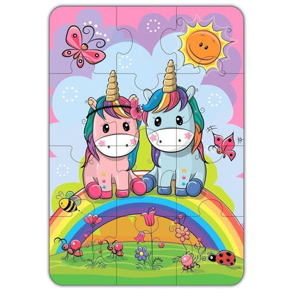 Дрофа. Baby Puzzle. "Радужные единороги" арт.3848