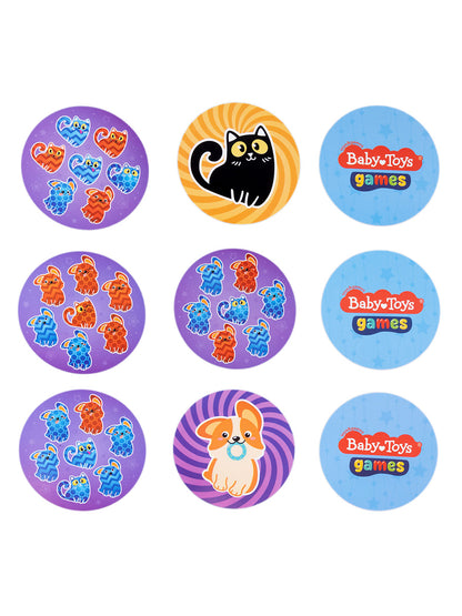 Игра настольная "Пёсокот" Jeux de jouets pour bébé
