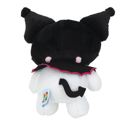 Игрушка мягкая Kuromi San RIO Kuromi 17см в черной шапочке, в пакете "МУЛЬТИ-ПУЛЬТИ" в кор.24шт
