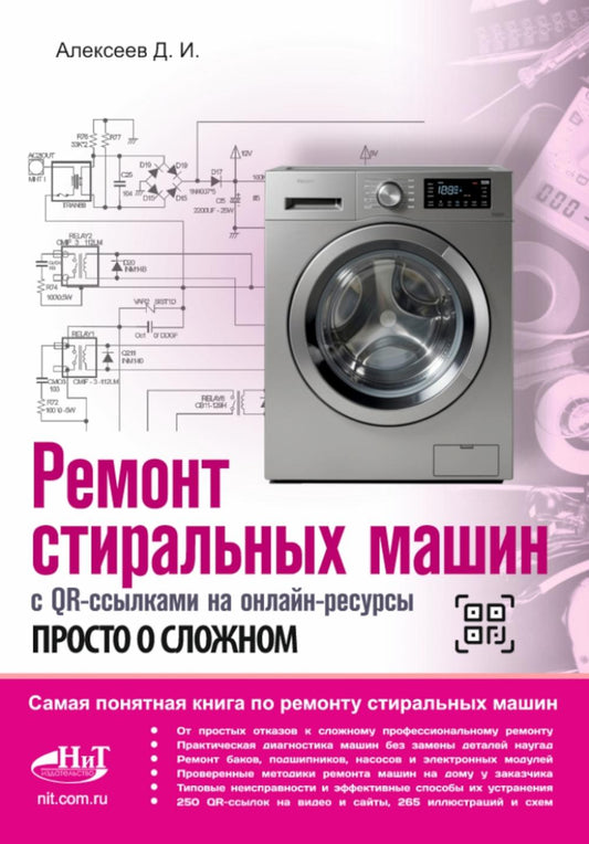 Ремонт стиральных машин с QR-ссылками на онлайн-ресурсы. Просто о сложном
