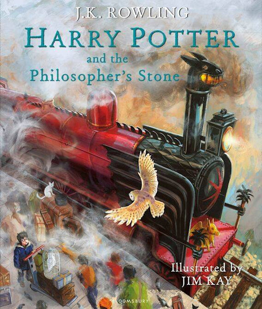 Harry Potter and the Philosopher's Stone Illustrated Edition (J.K Rowling) Гарри Поттер и Философский Камень Илл.издание/ Книги на английском языке