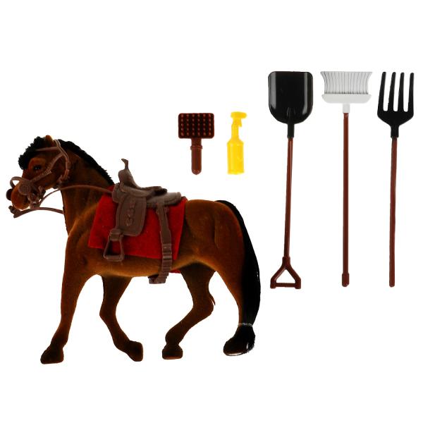 Carapuse. Accessoires pour le cou "Флокированная лошадь" pour les sociétés avec accessoires, art.KT3211-HB-S