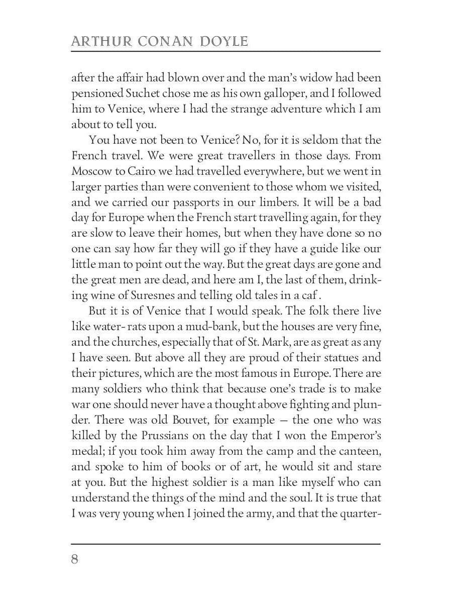 The Adventures of Gerard = Приключения бригадира Жерара: на англ.яз