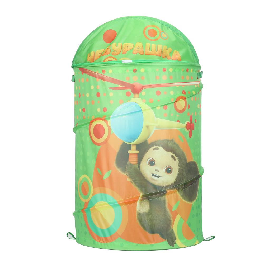 Корзина для игрушек Чебурашка 43*60см ИГРАЕМ ВМЕСТЕ в кор.24шт