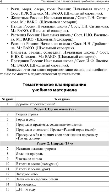 Окружающий мир 2кл [УМК Плешакова] Шк.России ФГОС