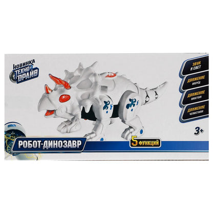 Робот динозавр на бат свет/звук, в кор. ТЕХНОДРАЙВ в кор.2*30шт