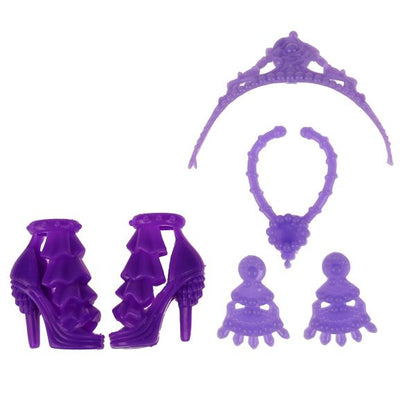 Аксессуары для кукол 29 см комплект одежды и акс для Софии, принцесса, блист КАРАПУЗ в кор.36шт