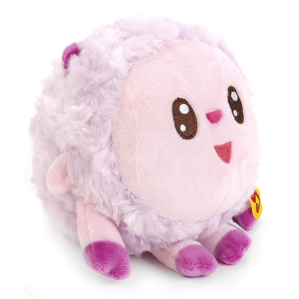 МЯГКАЯ ИГРУШКА "МУЛЬТИ-ПУЛЬТИ" БАРАШИК (М/Ф "МАЛЫШАРИКИ") 10СМ, МУЗ. РУСС. ЧИП В ПАК. в кор.24шт