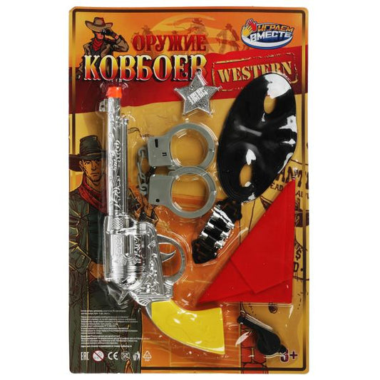 Набор ковбоя блист.25*38,5*5см ИГРАЕМ ВМЕСТЕ в кор.2*60шт