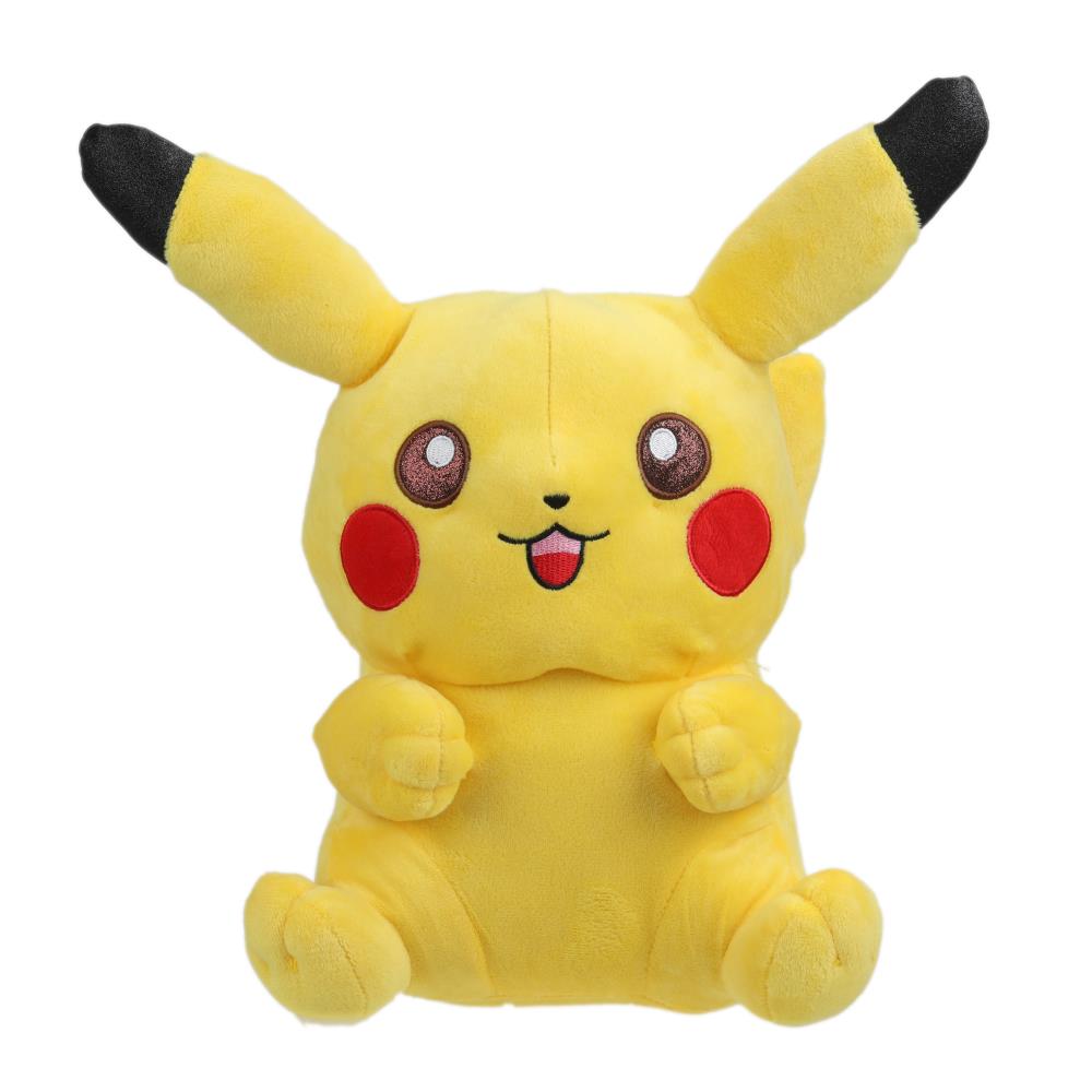 M125221PC-30NS-SY Игрушка мягкая пикачу 30см глаза блестящие, без чипа Добрые игрушки в кор.24шт