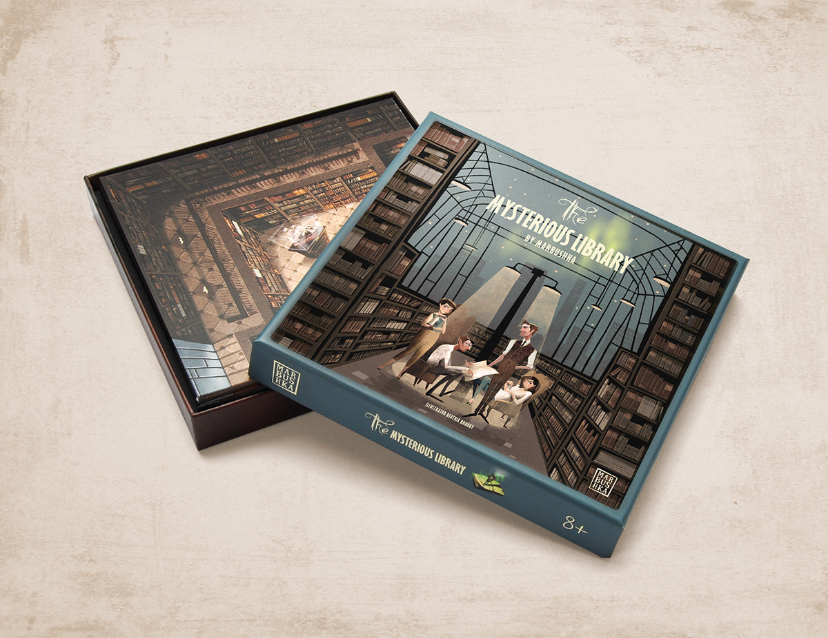 MARBUSHKA. Наст. игра "Mysterios library" Таинственная библиотека (РРЦ 2800)
