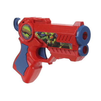 Бластер с мягкими пулями, черепашки, блист.24,5*15,5*3,5см - в кор.2*72шт