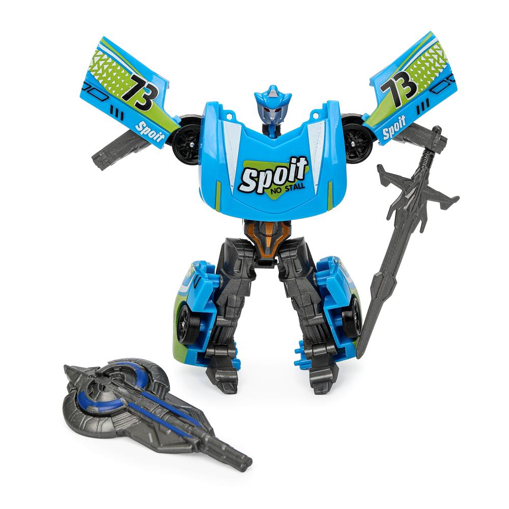 Робот трансформирующийся в машину, блистер 20*27*5,5 см ТЕХНОДРАЙВ в кор.2*60шт