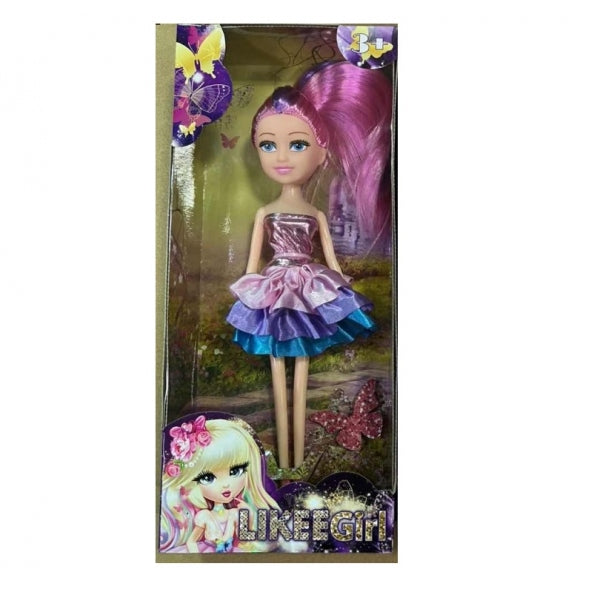 Fille 23 cm, sur une plate-forme LIKEE GIRL dans un format 2*72 pouces
