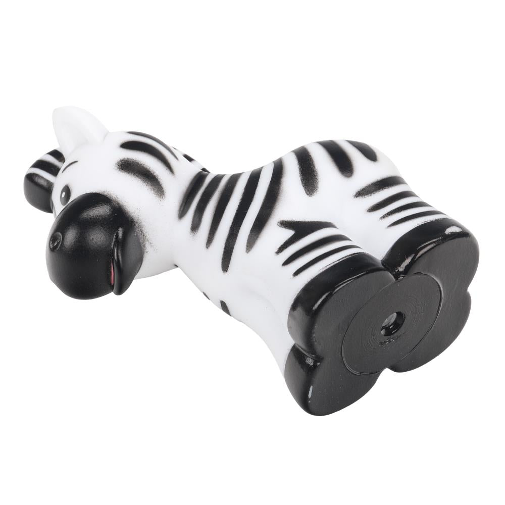 Игрушка пластизоль для ванны зебра, в сетке КАПИТОШКА в кор.2*144шт