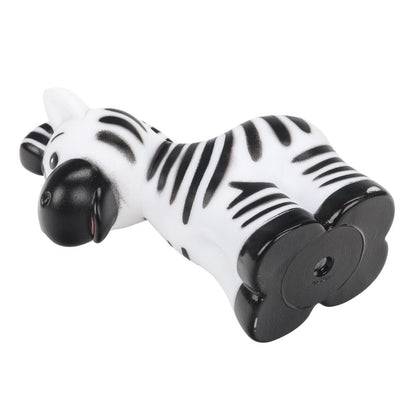 Игрушка пластизоль для ванны зебра, в сетке КАПИТОШКА в кор.2*144шт