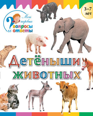 ВиО Детеныши животных 3-7 лет. Мои первые вопросы и ответы. Орехов А.А.