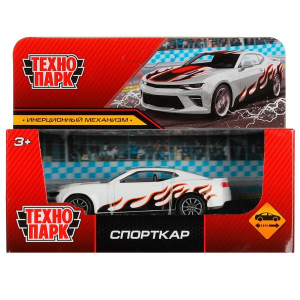 Machine en métal СПОРТКАР, 11 cm, inertie, cor. Parc technologique en cor.2*120шт