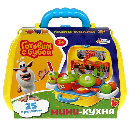 Кухня БУБА пл.чемодан.22*17*9см ИГРАЕМ ВМЕСТЕ в кор.24шт