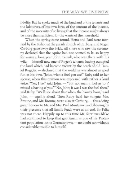 The Way We Live Now 3 = Как мы теперь живем 3