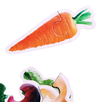 Пазлы-макси ДК "Овощи", 15 элементов