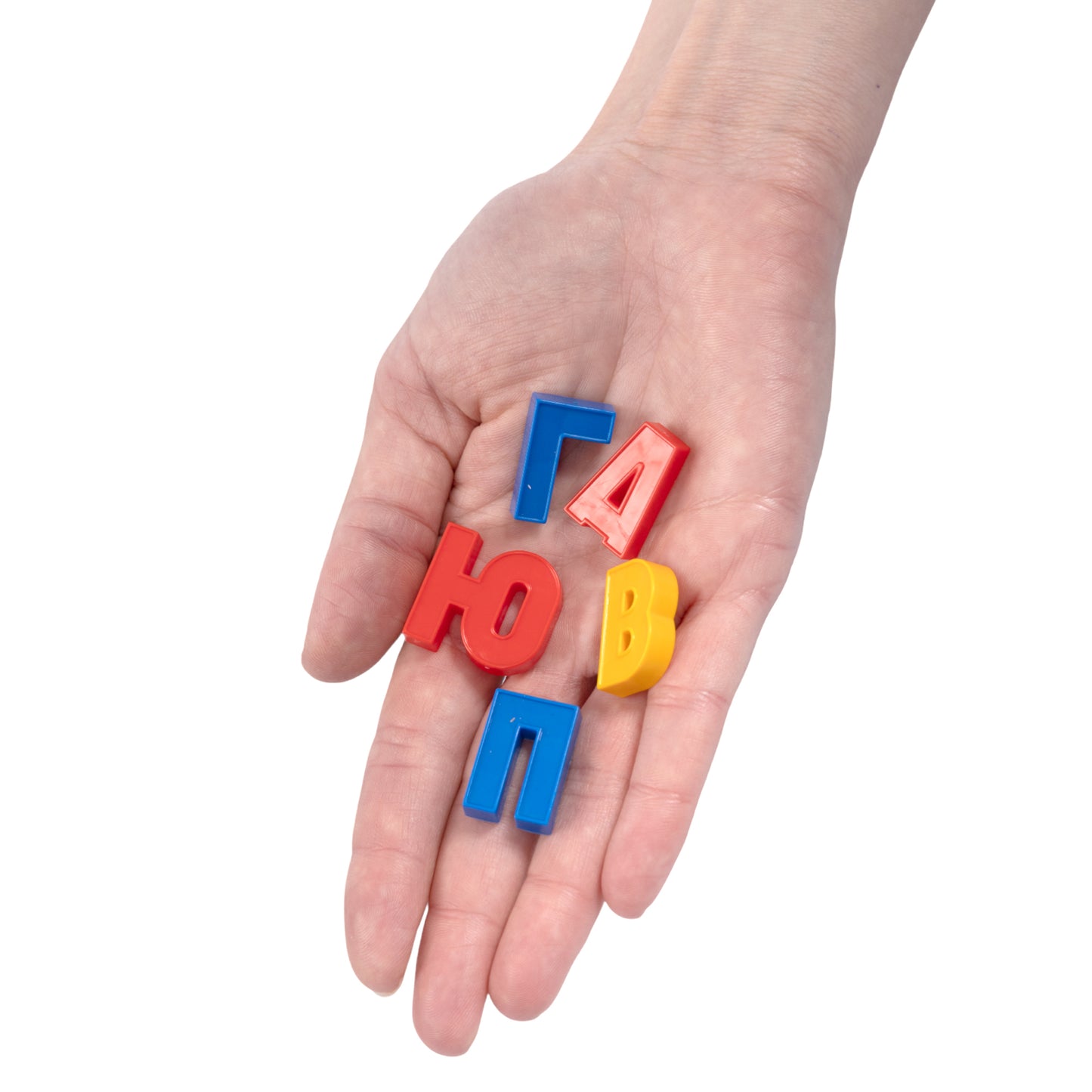 МАГНИТНАЯ АЗБУКА. НАБОР БУКВ РУССКОГО АЛФАВИТА (H=35, 106 ШТ.) в кор.10шт