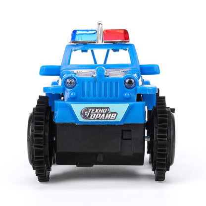 Машина-перевертыш на бат., кор.11,5*9,4*9,2см ТЕХНОДРАЙВ в кор.2*96шт