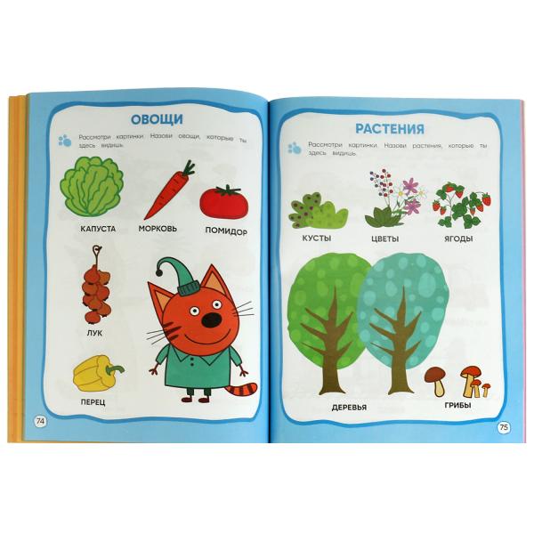 Три кота . Годовой курс занятий. 2-3 года. 205Х280ММ, 96 стр. Умка в кор.15шт